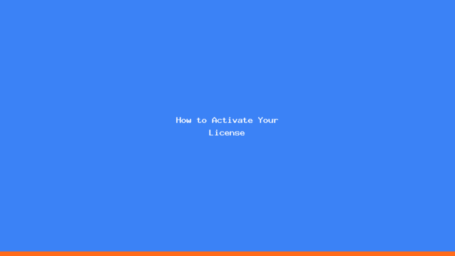 How to Activate Your AcquisitionSuite License